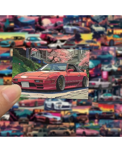 Набор стикеров "Cars" 50 шт