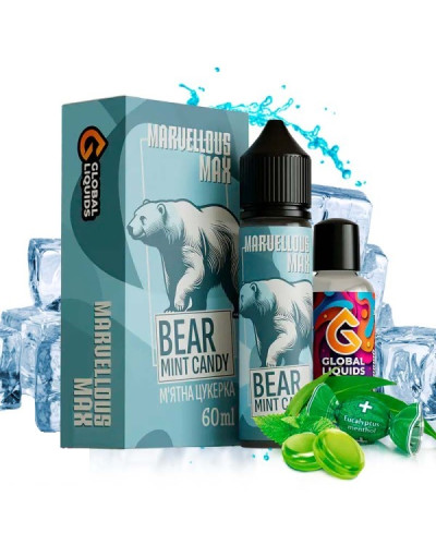 Набор для самозамеса Marvellous Max 60 мл Bear Mint Candy (мятная конфета)