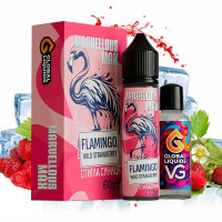 Набор для самозамеса Marvellous Max 60 мл Flamingo Wild Strawberry (спелая земляника)