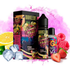 Набор для самозамеса Marvellous Summer Vibes 60 мл Pink Lemonade (лимонад из клубники и малины)