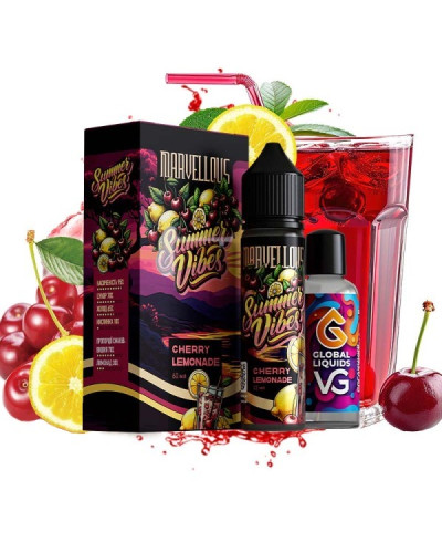 Набор для самозамеса Marvellous Summer Vibes 60 мл Cherry Lemonade (вишневый лимонад)