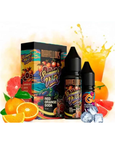 Набір для самозамісу Marvellous Summer Vibes органіка 60 мл Red Orange Soda (содова з апельсинами)