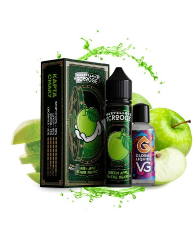 Набір для самозамісу Marvellous Scrooge 60 мл Green Apple (зелене яблуко)