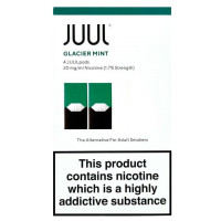 Картриджи JUUL 1 Glacier Mint (холодная мята) 20мг (2%)  2 шт