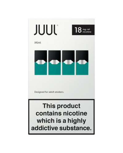 Картриджі JUUL 1 Mint (м'ята) 18мг