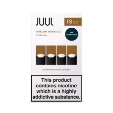 Картриджи JUUL 1 Golden Tobacco 18мг