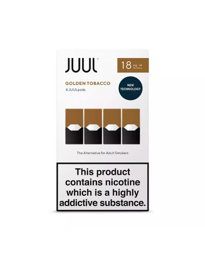 Картриджи JUUL 1 Golden Tobacco 9мг