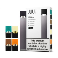 Pod система JUUL С1 starter kit 4 units (Mango Nectar, Glacier Mint, Golden Tobacco, Royal Creme)