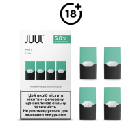 Картриджи JUUL 1 Mint (мята) 50мг