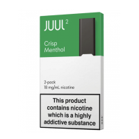 Картриджи JUUL 2 Crisp Menthol 18мг