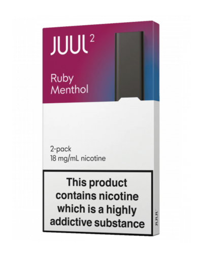 Картриджі JUUL 2 Ruby Menthol 18мг