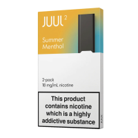 Картриджи JUUL 2 Summer Menthol (тропіки) 18мг
