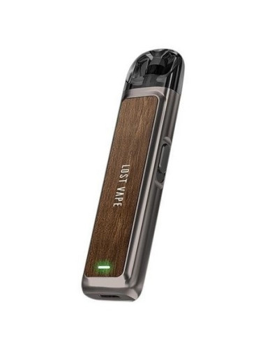 Pod система Lost Vape Ursa Nano Pod Kit у кольорі "Gunmetal Walnut Wood"