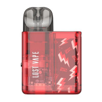 Pod система Lost Vape Ursa Baby Pod "Red Clear" у червоному кольорі