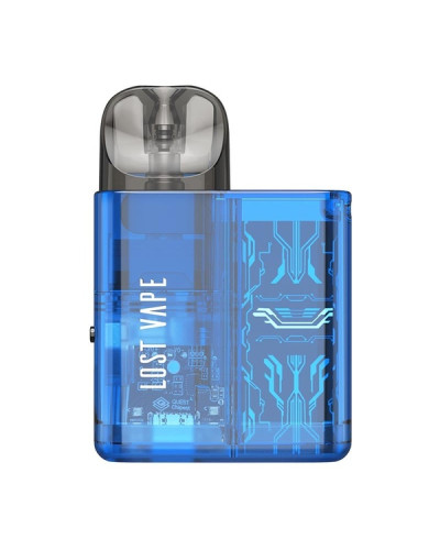 Pod система Lost Vape Ursa Baby Pod "Blue Clear" в синем цвете