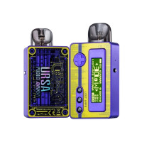 Pod система Lost Vape Ursa Pocket Pod "Saiyan Trunk" у жовто-фіолетовому кольорі