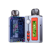 Pod система Lost Vape Ursa Pocket Pod "Hellsing Grey" у сірому кольорі