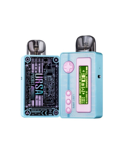 Pod система Lost Vape Ursa Pocket Pod "Ice Blade" у блакитному кольорі