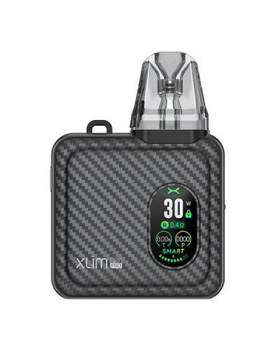 Pod-система OXVA XLIM SQ PRO "Black Carbon" у чорному кольорі