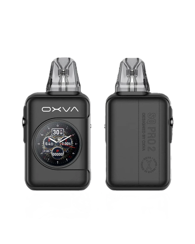 Pod-система OXVA XLIM SQ PRO 2 "Black Leather" у чорному кольорі