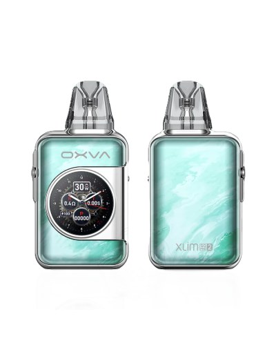 Pod-система OXVA XLIM SQ PRO 2 "Celadon Marble" у бірюзовому кольорі