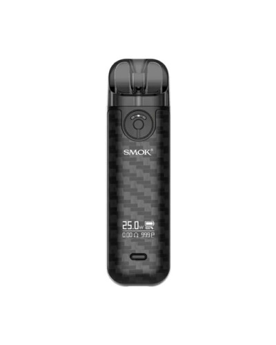 POD-СИСТЕМА SMOK NOVO 4 KIT BLACK CARBON FIBER У ЧОРНО-КАРБОВАНОМУ КОЛЬОРІ
