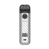 POD-СИСТЕМА SMOK NOVO 4 KIT SILVER CARBON FIBER У СРІБНОМУ КОЛЬОРІ