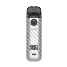 POD-СИСТЕМА SMOK NOVO 4 KIT SILVER CARBON FIBER У СРІБНОМУ КОЛЬОРІ