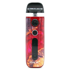 Pod система SMOK NOVO 5 KIT "Red Stabilithing Wood" в красном цвете