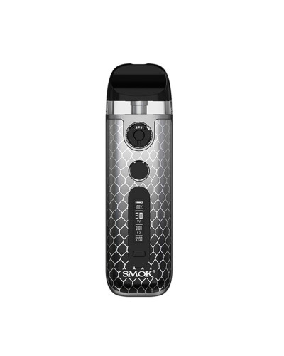 Pod система SMOK NOVO 5 KIT "Silver Black Cobra" у сіро-чорному кольорі
