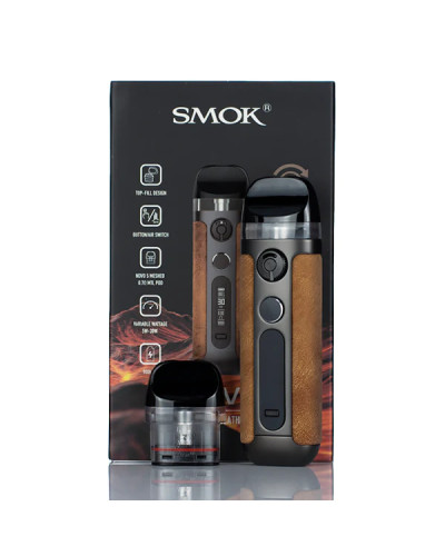 Pod система SMOK NOVO 5 KIT "Fluid Black Grey" у чорно-сірому кольорі