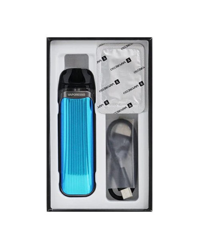 POD СИСТЕМА VAPORESSO LUXE QS POD KIT "SILVER" У СРІБНОМУ КОЛЬОРІ