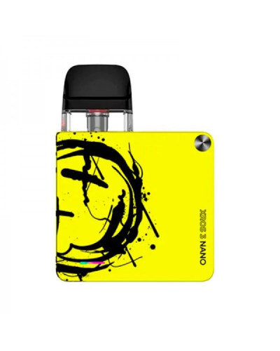 Pod-система VAPORESSO XROS 3 NANO KIT Mistery Box Verison "X Smirk" в желтом цвете , дизайн "Smirk"
