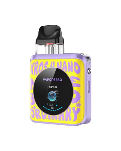 Pod система Vaporesso Xros 4 Nano "Word Pop Yellow" в желтом цвете