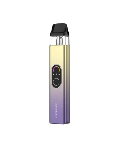 Pod-система VAPORESSO XROS 4 "Sunset Neon" у жовто-фіолетовому кольорі