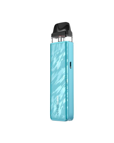 Pod-система VAPORESSO XROS 5 Mini "Flowing Blue" у блакитному кольорі