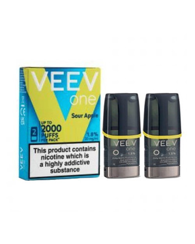 Картриджі IQOS VEEV one 2 pods Sour Apple (кисле яблуко)