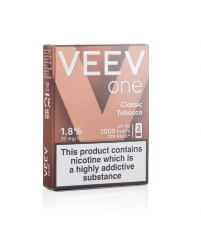 Картриджи IQOS VEEV one 2 pods Classic Tobacco (Табак)