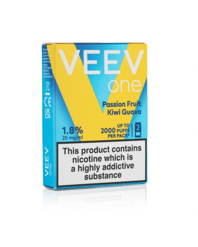 Картриджі IQOS VEEV one 2 pods Passion Fruit Kiwi Guava (Маракуйя, Ківі, Гуава)