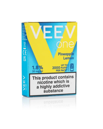 Картриджи IQOS VEEV one 2 pods Pineapple Lemon (Ананас Лимон)
