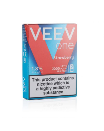 Картриджі IQOS VEEV one 2 pods Strawberry (Полуниця)