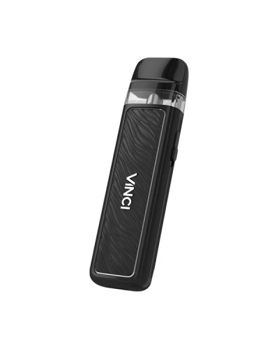 Pod система VooPoo Vinci Royal Edition Pod Kit "Black Ripple" у чорному кольорі