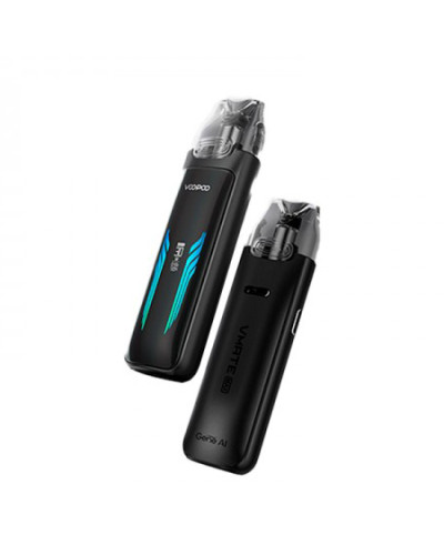 Pod система VooPoo VMate Max "Onyx Black" у чорному кольорі