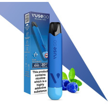 Pod система VUSE GO Reload 1000 Starter kit Pen (Blue Raspberry) в синем цвете