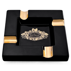 Пепельница для сигары Partagas Big квадратная (Черная)