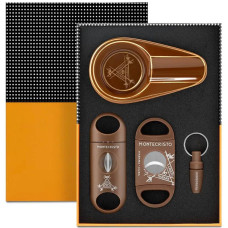Набор Montecristo 4 в 1 (пепельница, дырокол, 2 гильотины)