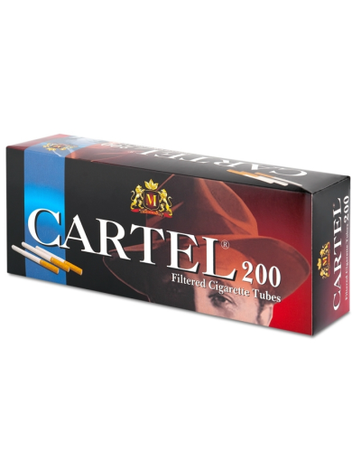 Гильзы для сигарет CARTEL Tubes (8мм) 200шт