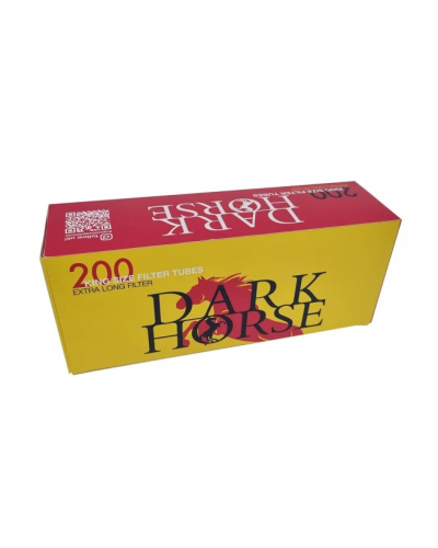 Гільзи для сигарет Dark Horse Extra Long Filter 200шт