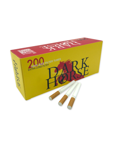 Гільзи для сигарет Dark Horse Extra Long Filter 200шт
