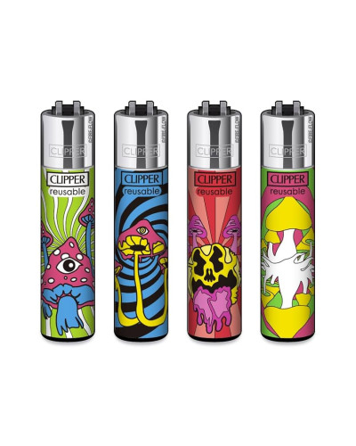 Зажигалка CLIPPER D24 "Psychodelic Art" #3